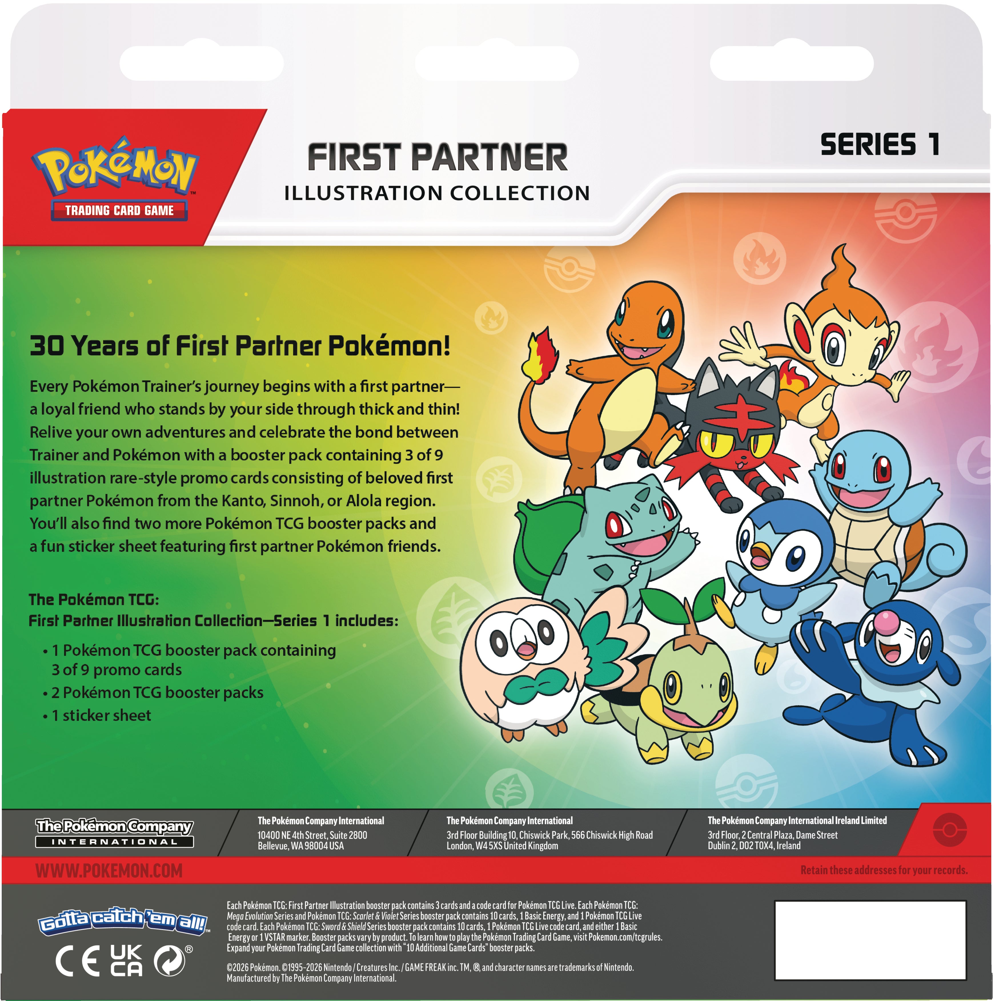 Pokemon First Partner Collection Box