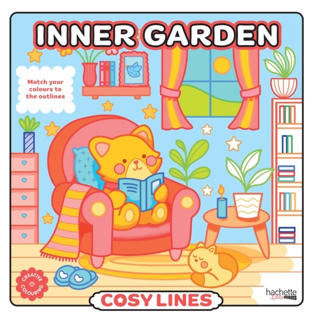 Inner Garden - Cosy Colo - A creative colouring book to match the colours to the outlines
