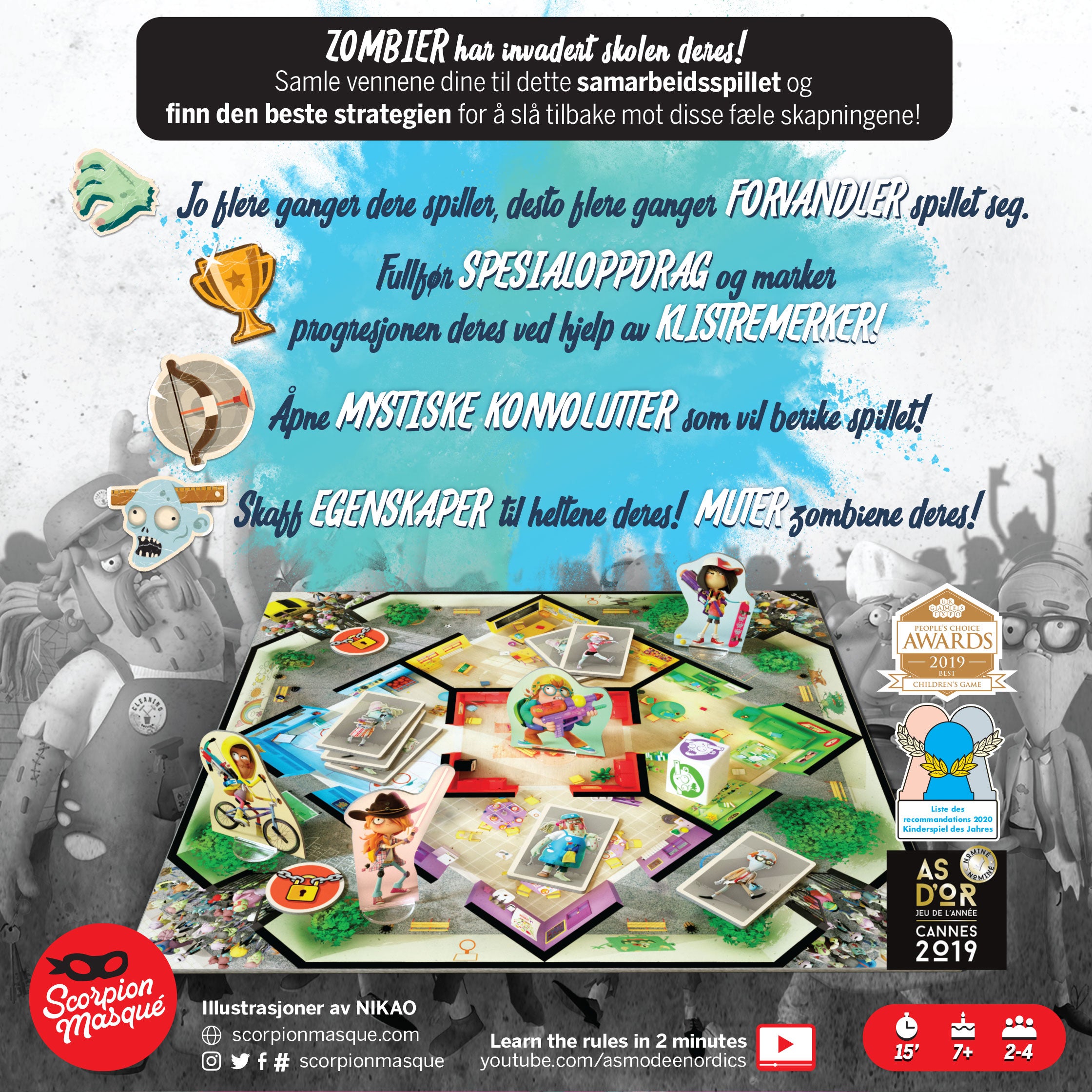 Spill Zombie Kidz Evolution No