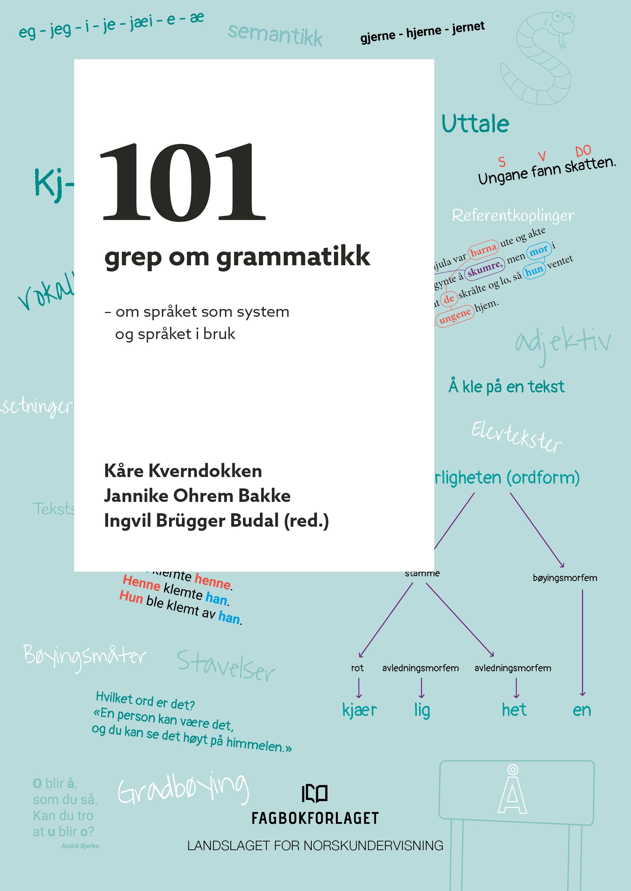 101 grep om grammatikk - om språket som system og språket i bruk