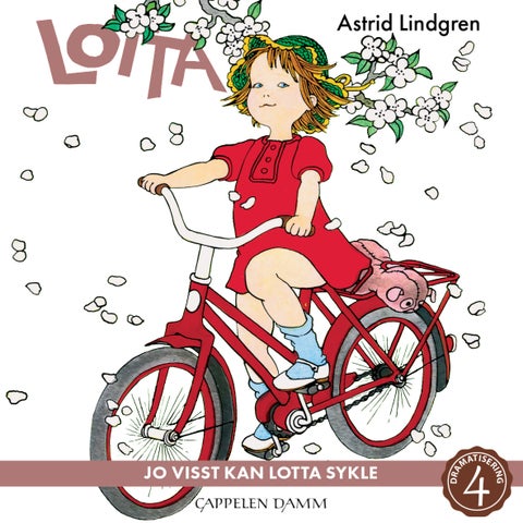 Jo visst kan Lotta sykle