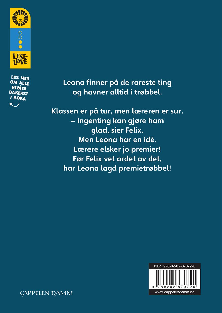 Leona i premietrøbbel