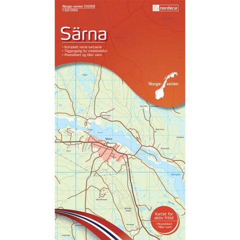 Särna - Veikart