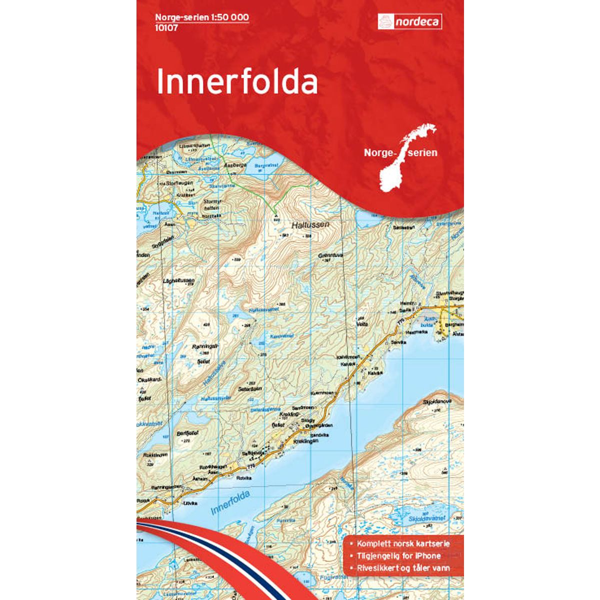 Innerfolda - Veikart