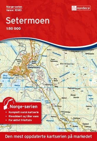 Setermoen - Veikart