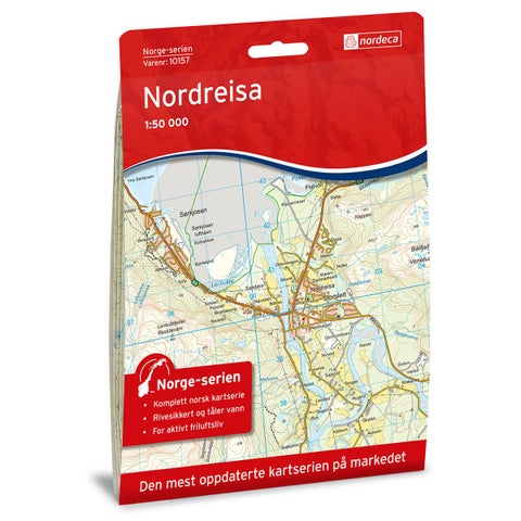 Nordreisa - Veikart