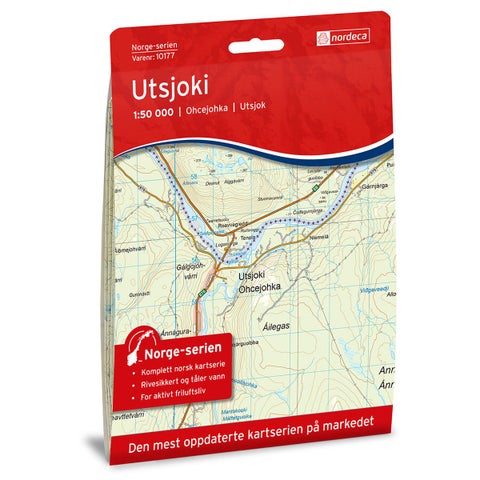 Utsjoki - Veikart