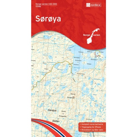 Sørøya - Veikart