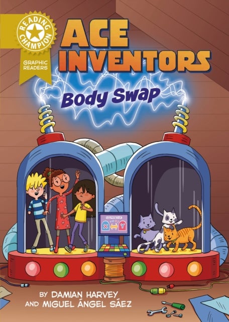 Reading Champion: Ace Inventors Inc: Body Swap - Book Band Gold 9