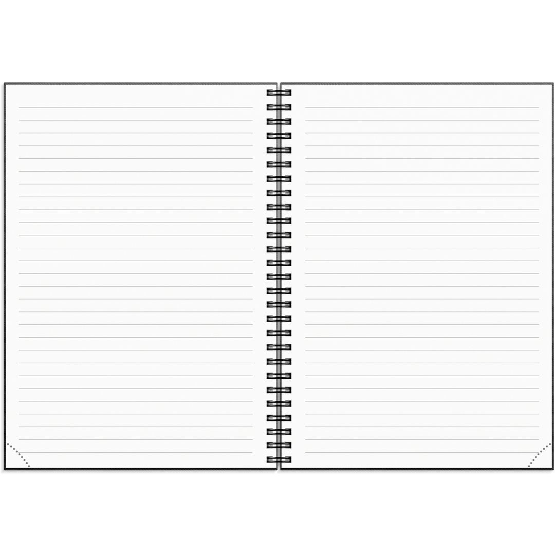Kalender Grieg Leo A5 spiral 2026 sort