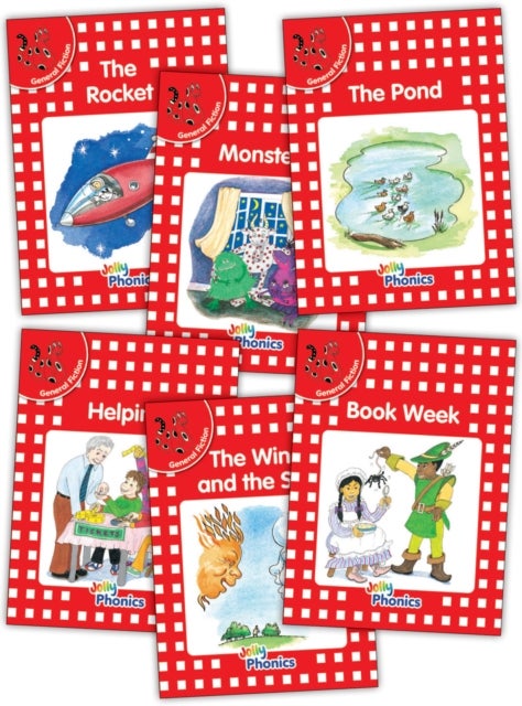 Jolly Phonics Readers, General Fiction, Level 1 - in Precursive Letters (British English edition)