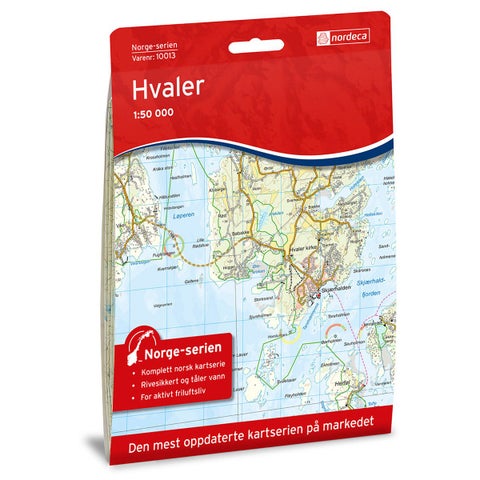 Hvaler - Veikart