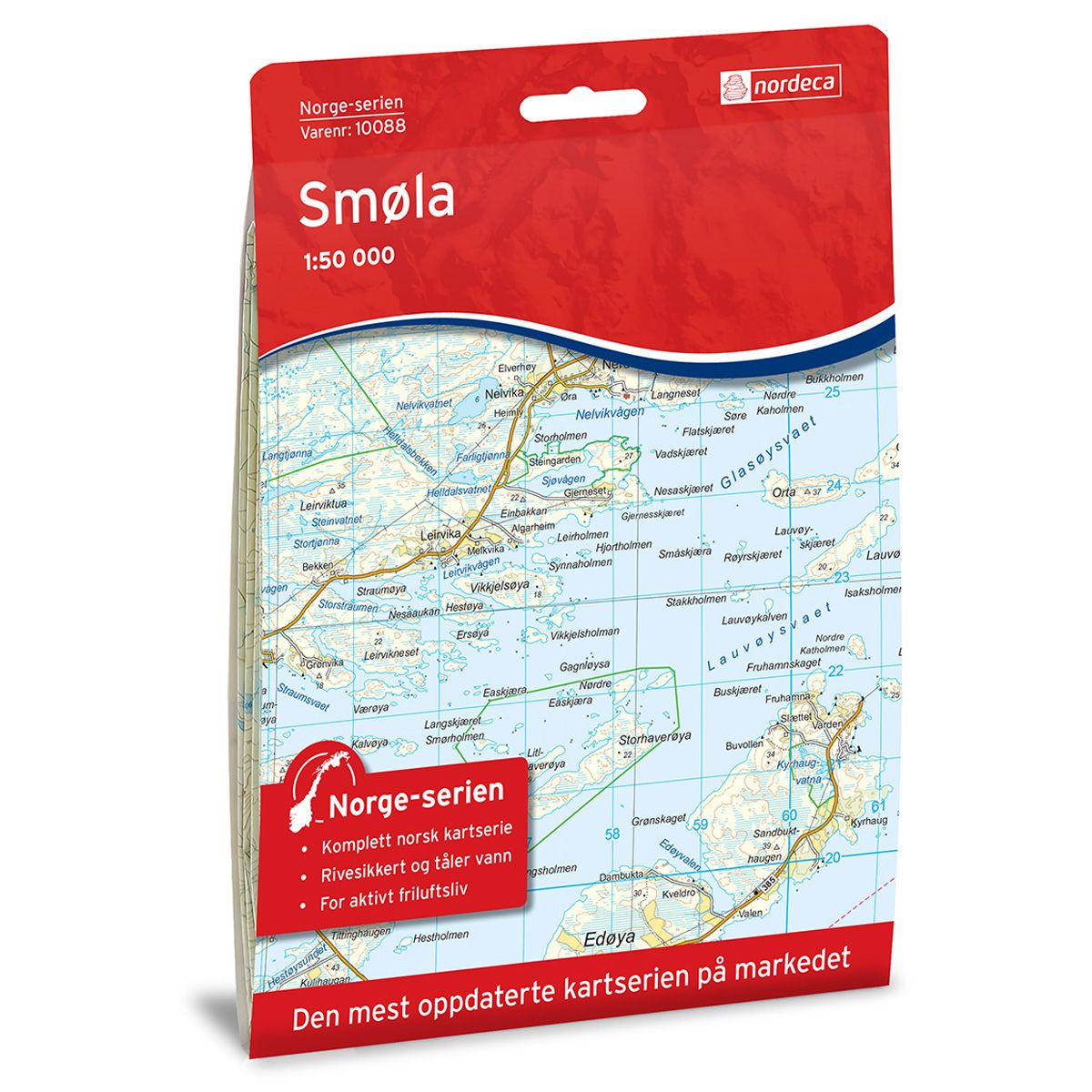 Smøla - Veikart