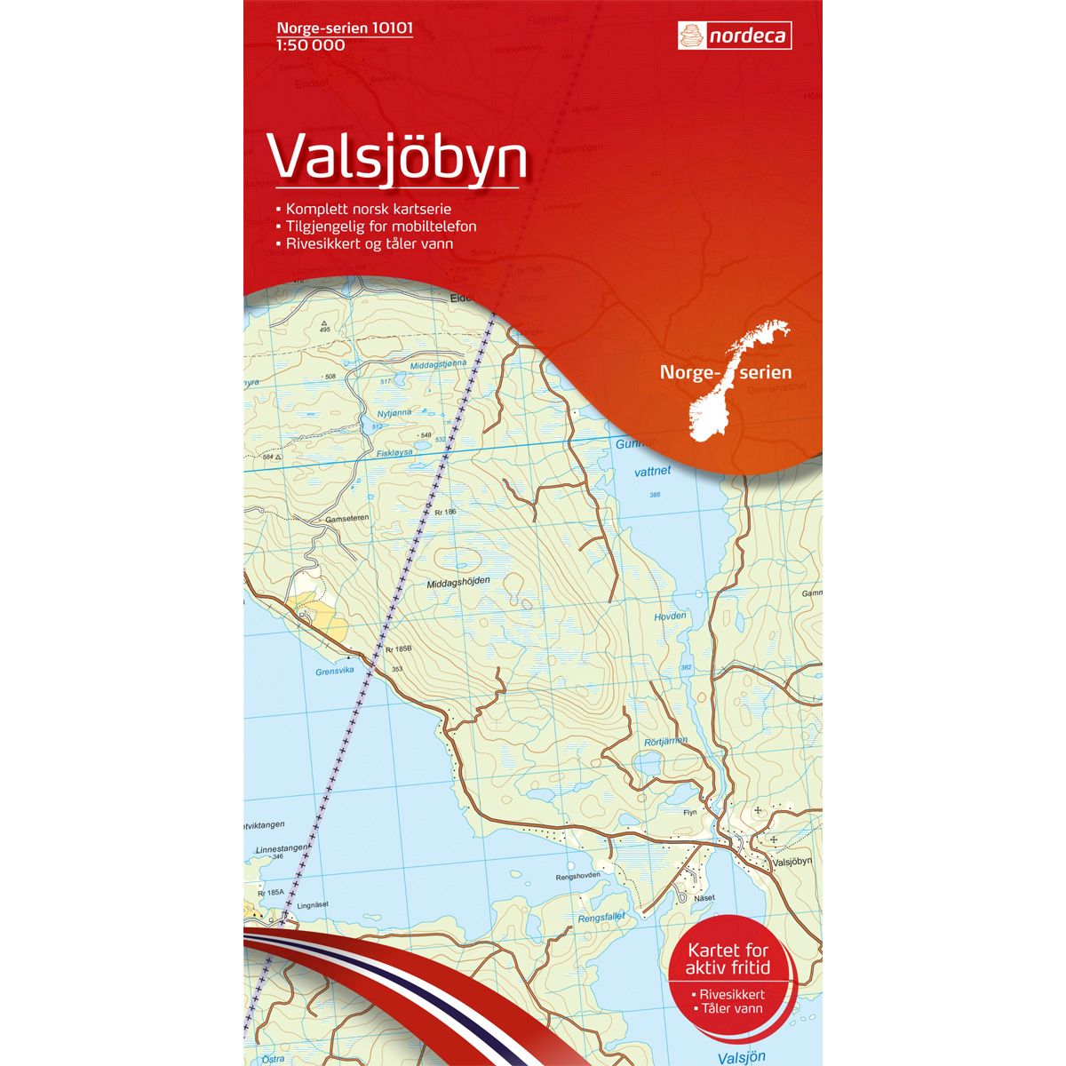 Valsjöbyn - Veikart