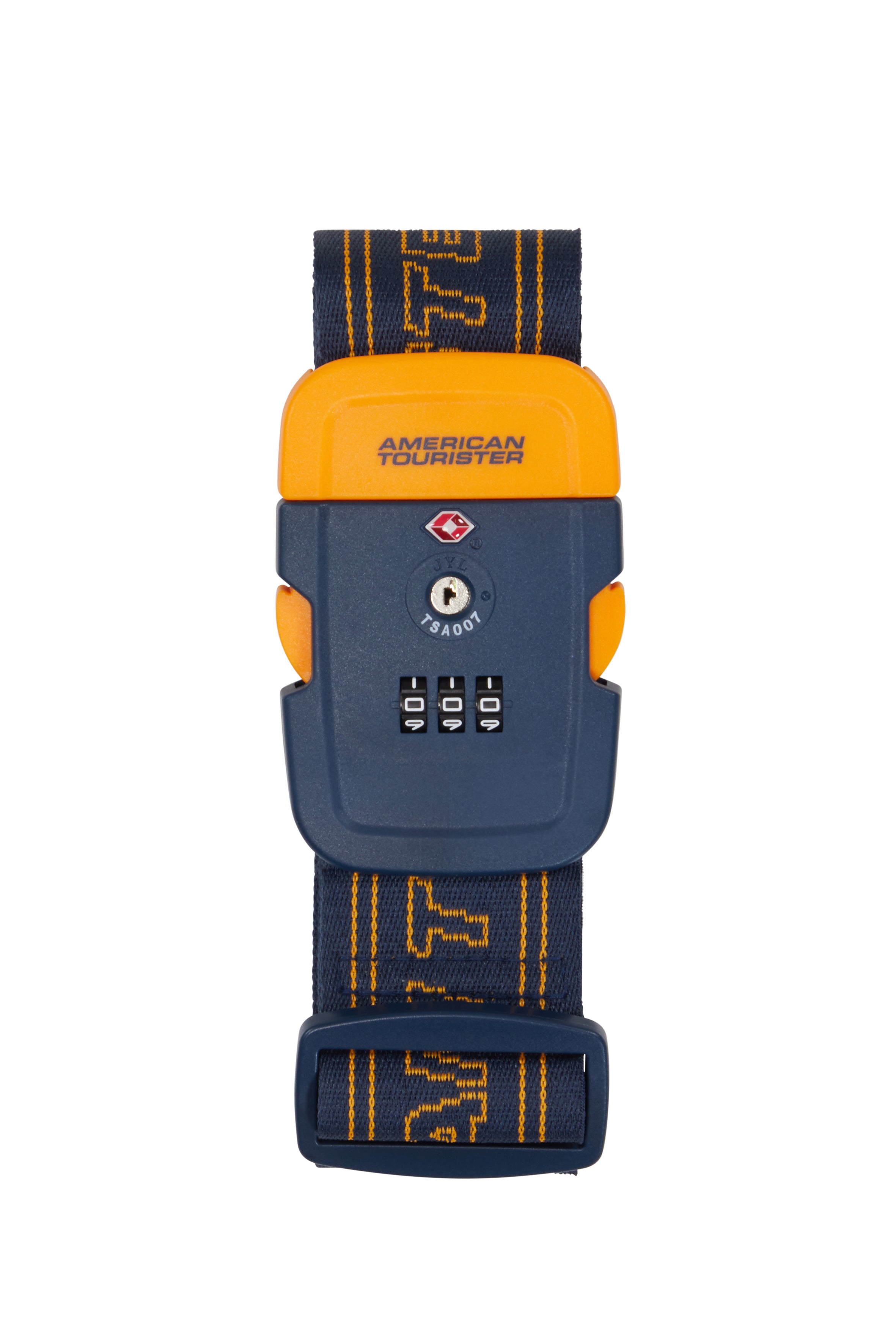Koffertrem TSA Navy/Orange - American Tourister