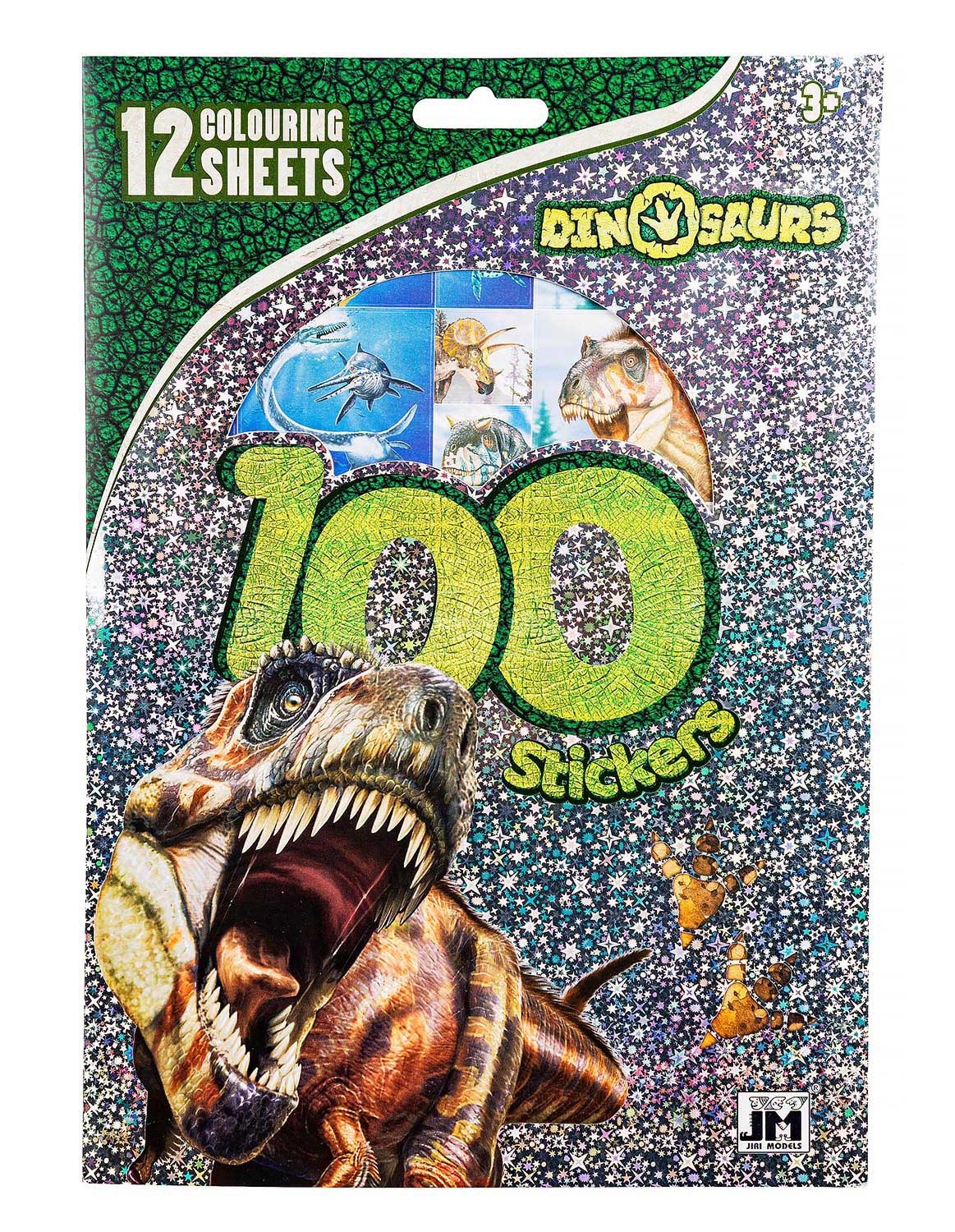 Dinosaur stickersett 30 x 21 cm