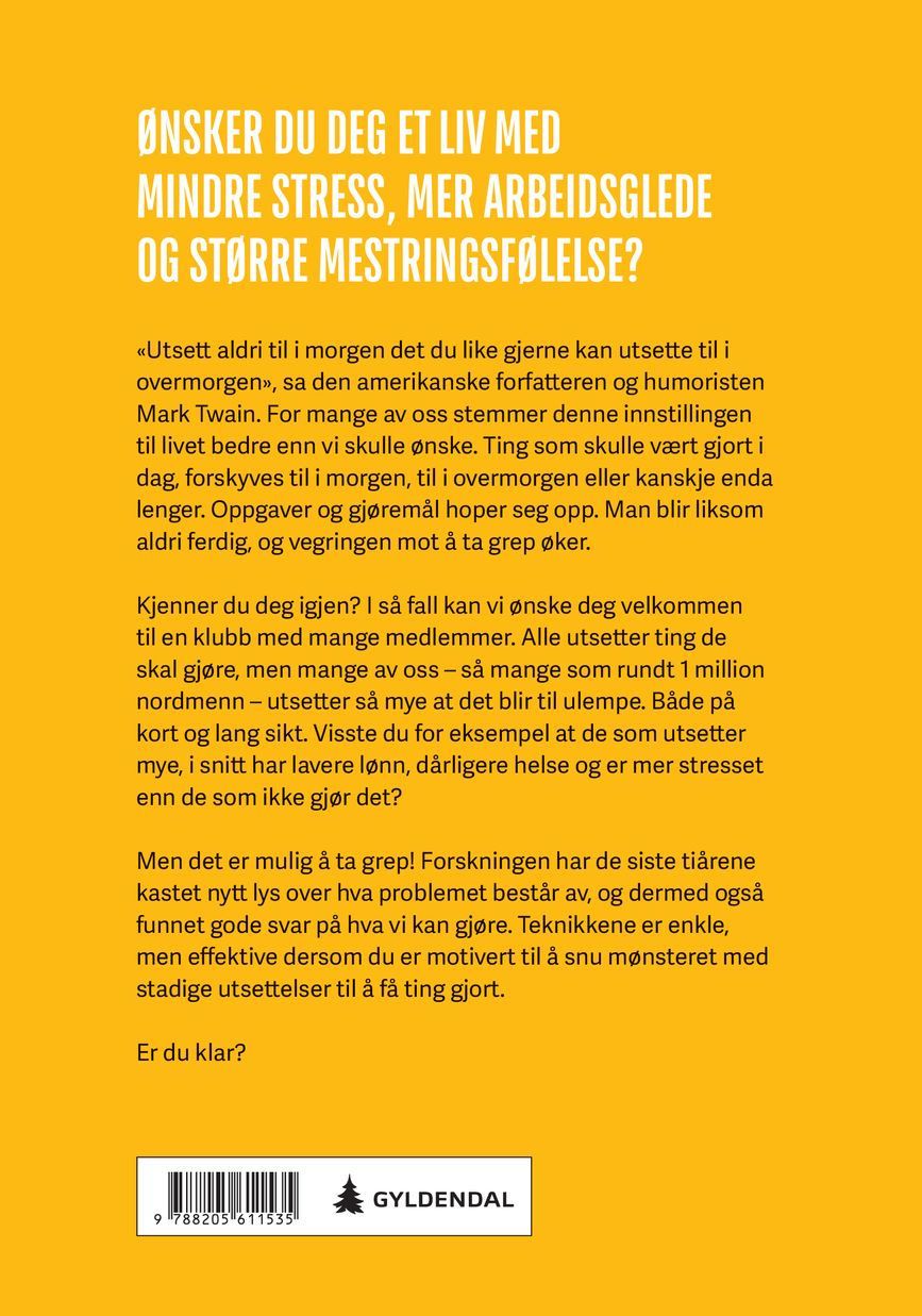 Få ting gjort