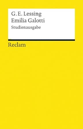 Emilia Galotti - Studienausgabe