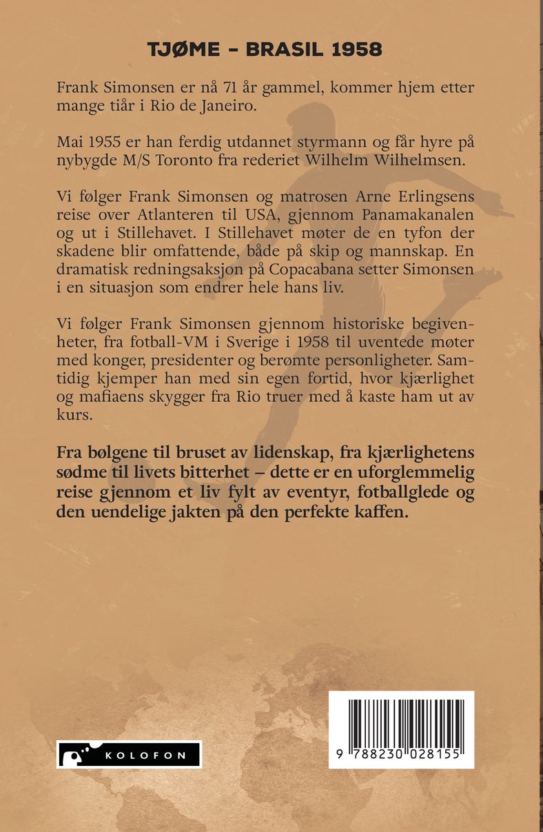 Tjøme - Brasil 1958