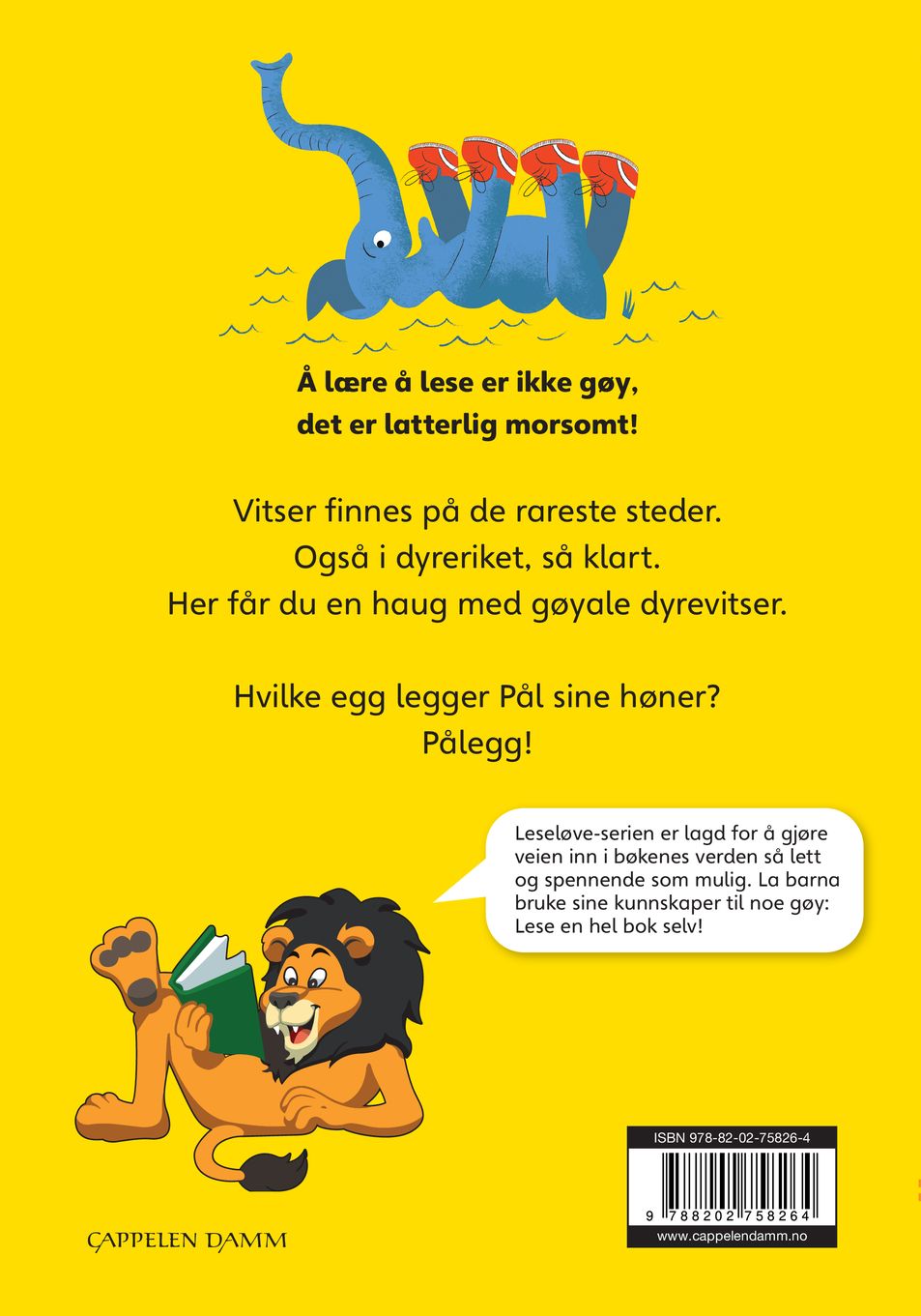 Vitseløve