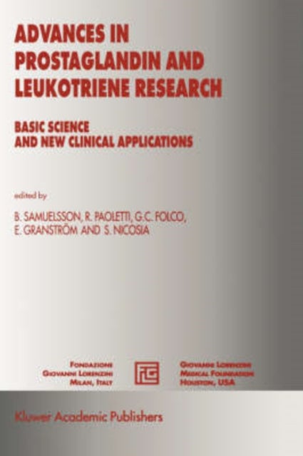 Advances in Prostaglandin and Leukotriene Research