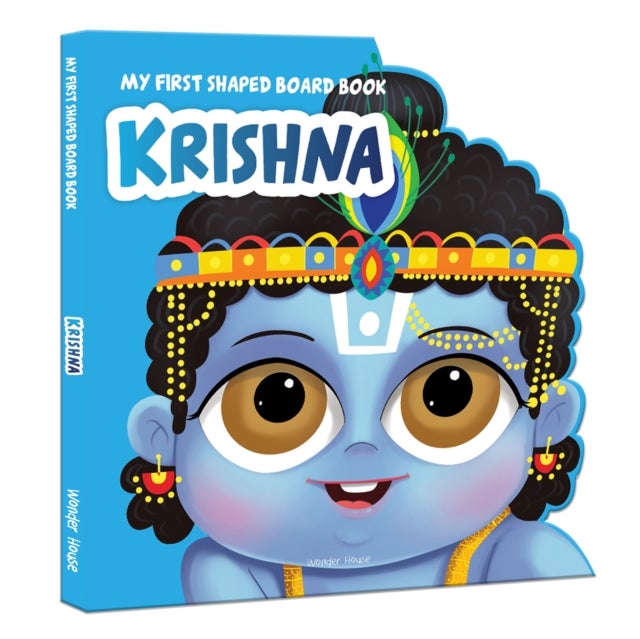 My First Shaped Board Book: Illustrated Lord Krishna Hindu Mythology Picture Book for Kids Age 2+ (Indian Gods and Goddesses)