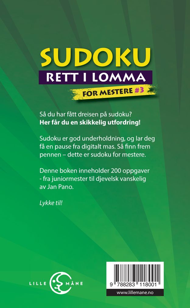 Sudoku rett i lomma