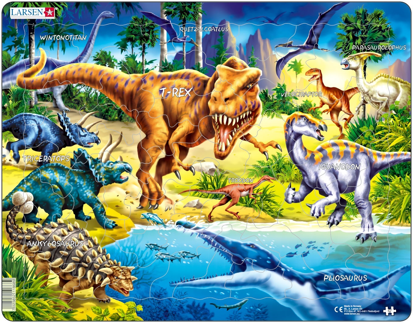 Platepusle Maxi T-rex