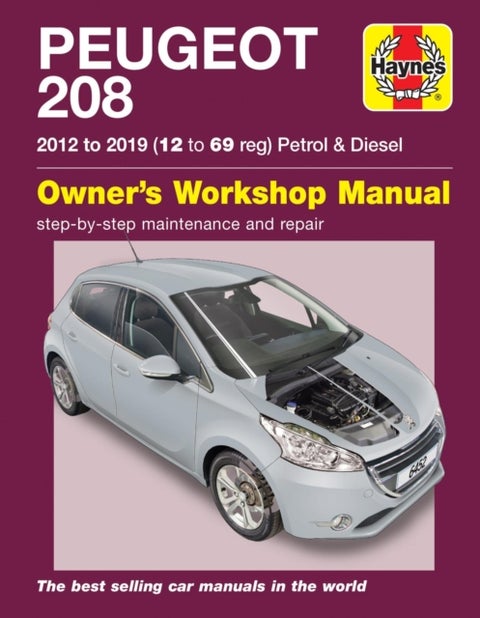 Peugeot 208 petrol & diesel (2012 to 2019) 12 to 69 reg - 2012 to 2019