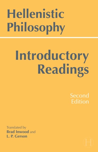 Hellenistic Philosophy