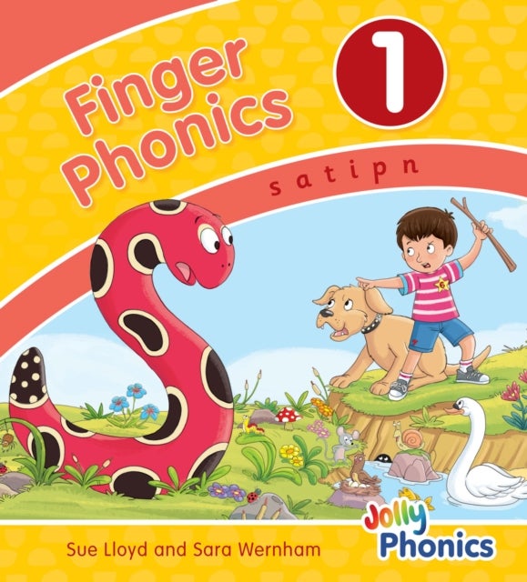 Finger Phonics Book 1 - in Precursive Letters (British English edition)