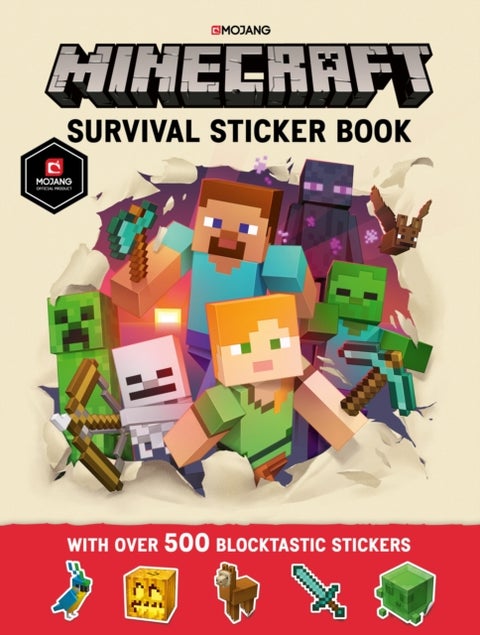 Minecraft Survival Sticker Book - An Official Minecraft Book from Mojang