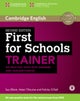 First for Schools Trainer Six Practice Tests with Answers and Teachers Notes with Audio