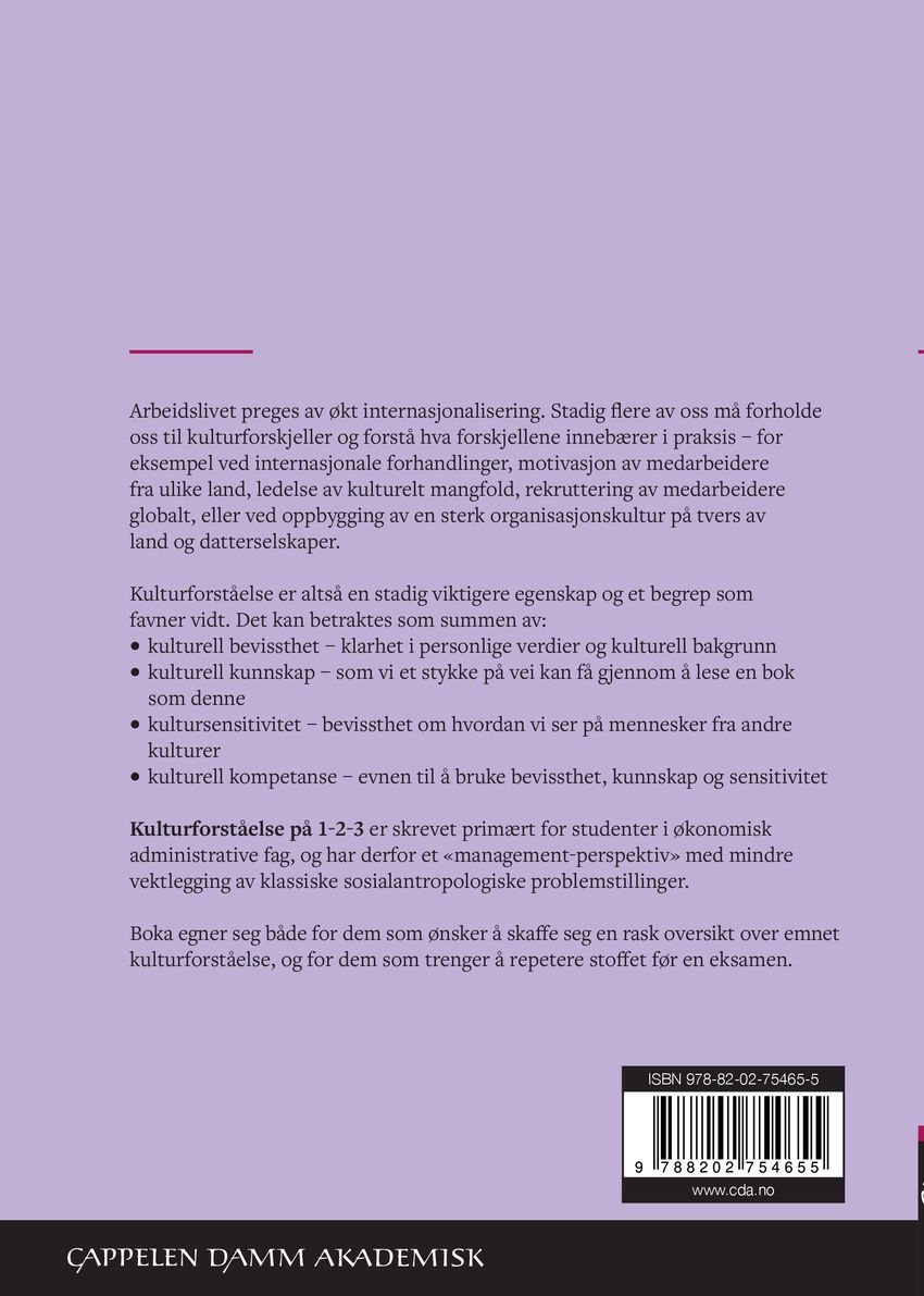 Kulturforståelse på 1-2-3