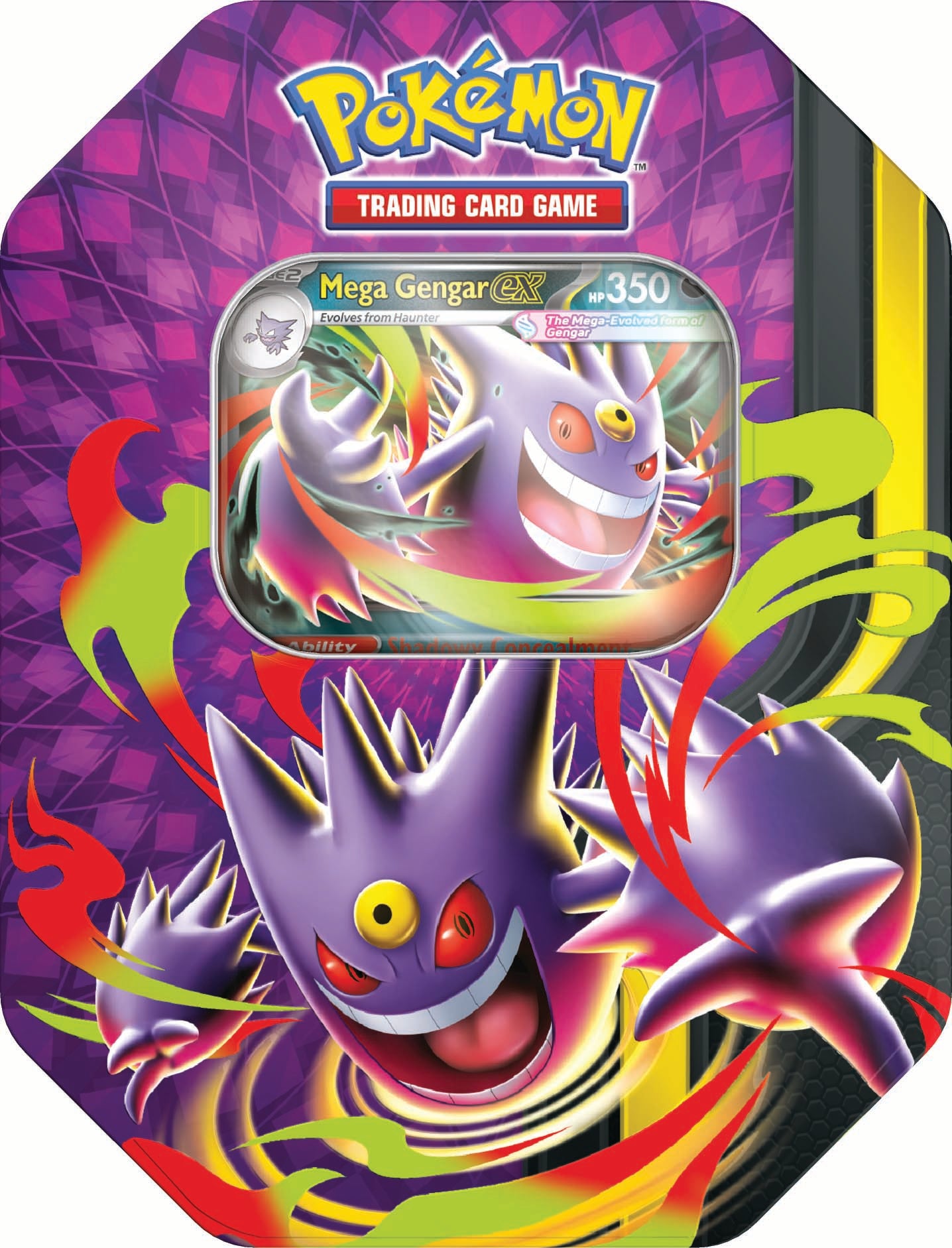 Pokemon Tin Summer Ex Mega Gengar Mega Clefable