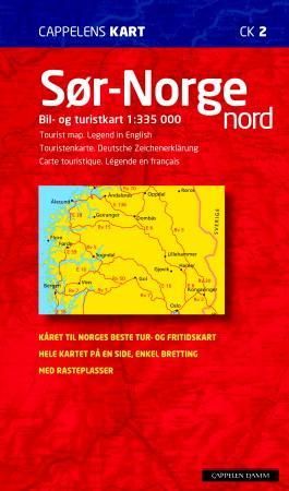 Sør-Norge nord - bil- og turistkart = tourist map = Touristenkarte = Carte touristique