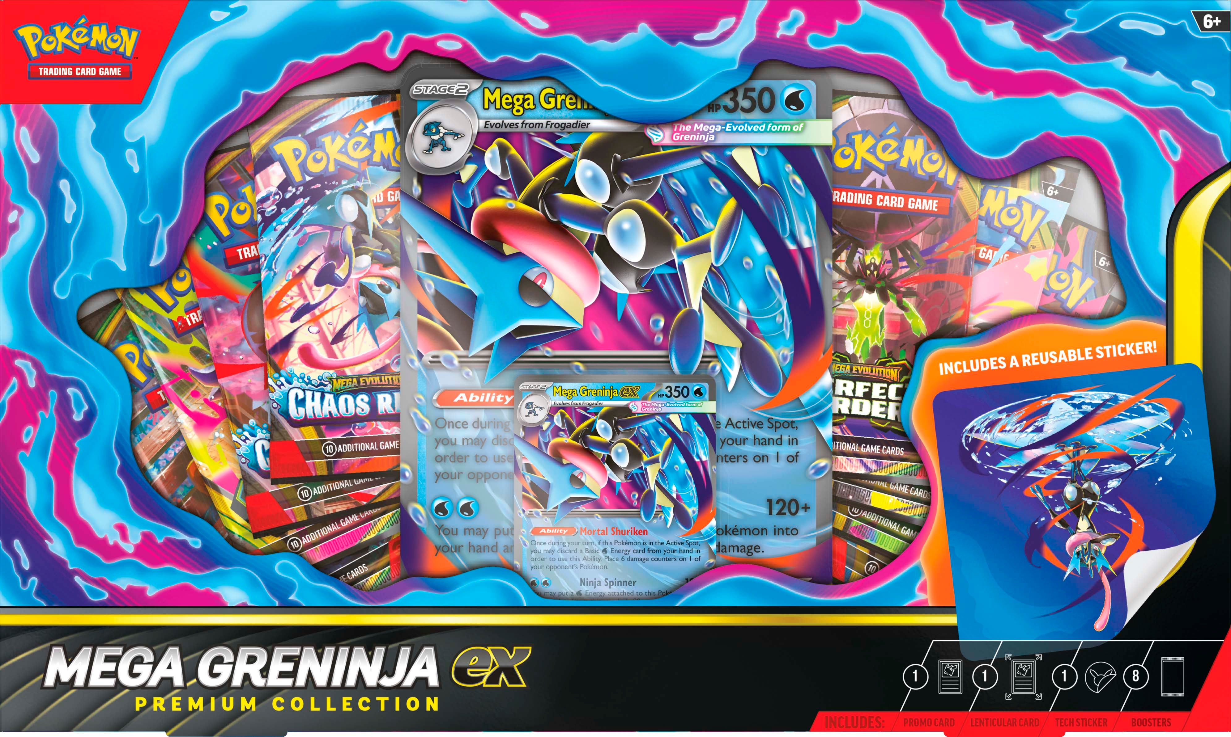 Pokemon Mega Greninja ex Premium Collection box