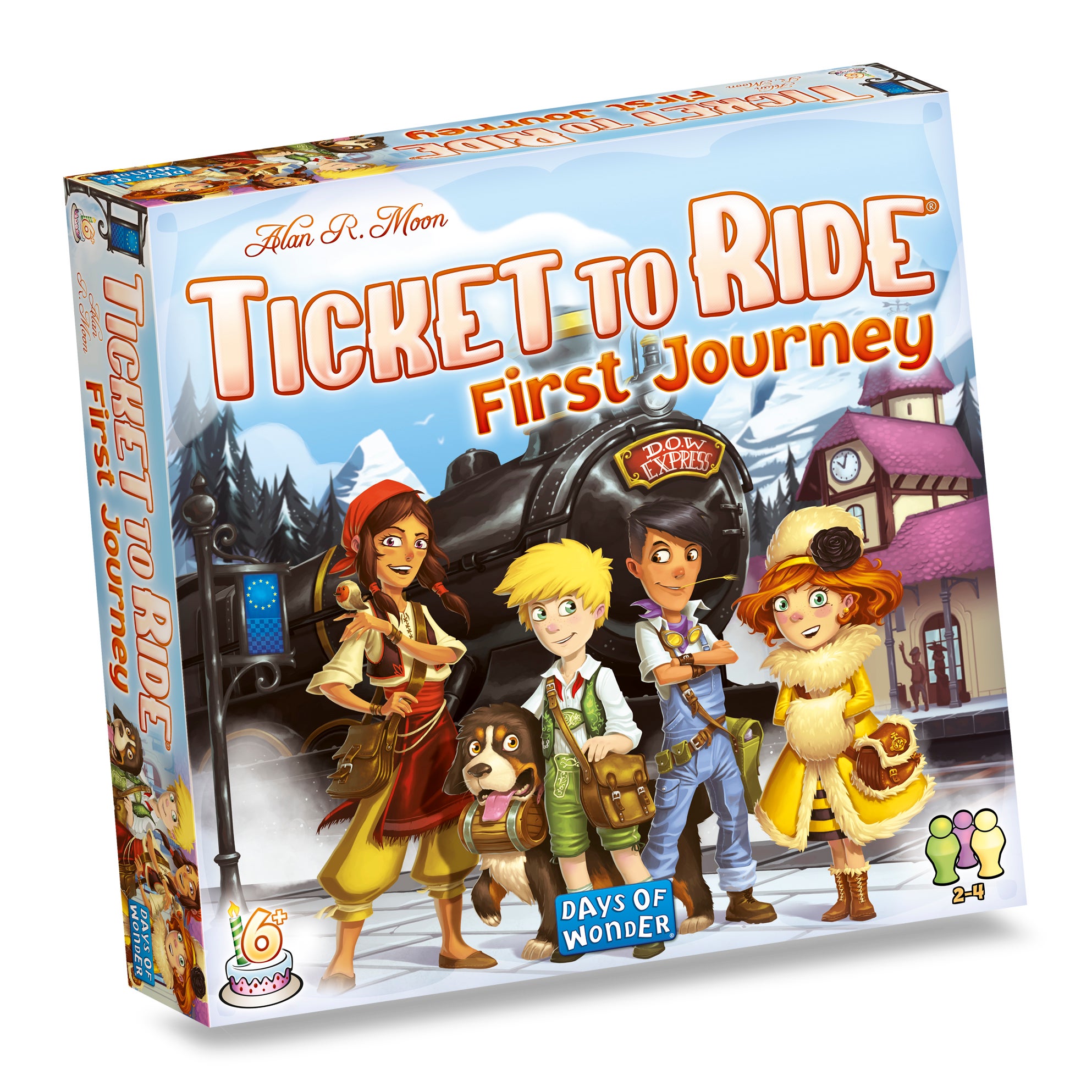 Spill Ticket to Ride First Journey