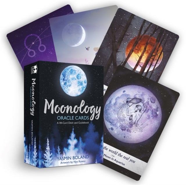 Moonology™ Oracle Cards - A 44-Card Moon Astrology Oracle Deck and Guidebook