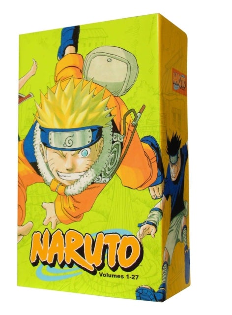 Naruto Box Set 1 - Volumes 1-27 with Premium