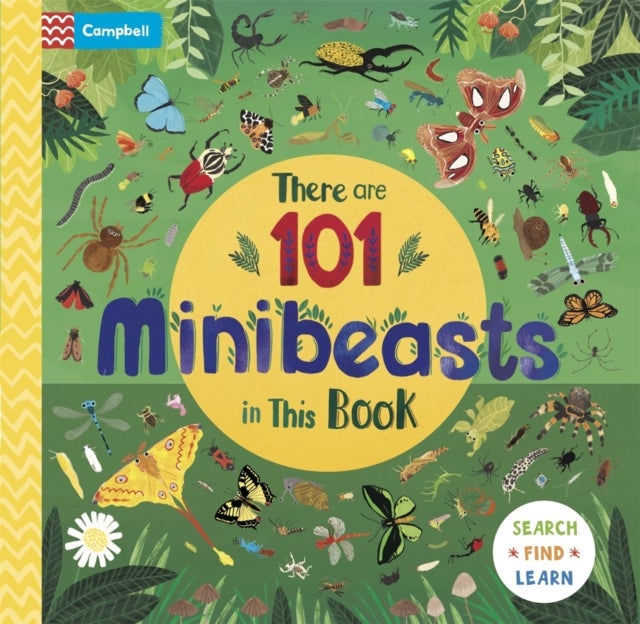 There are 101 Minibeasts in This Book - A Search and Find Book for Children