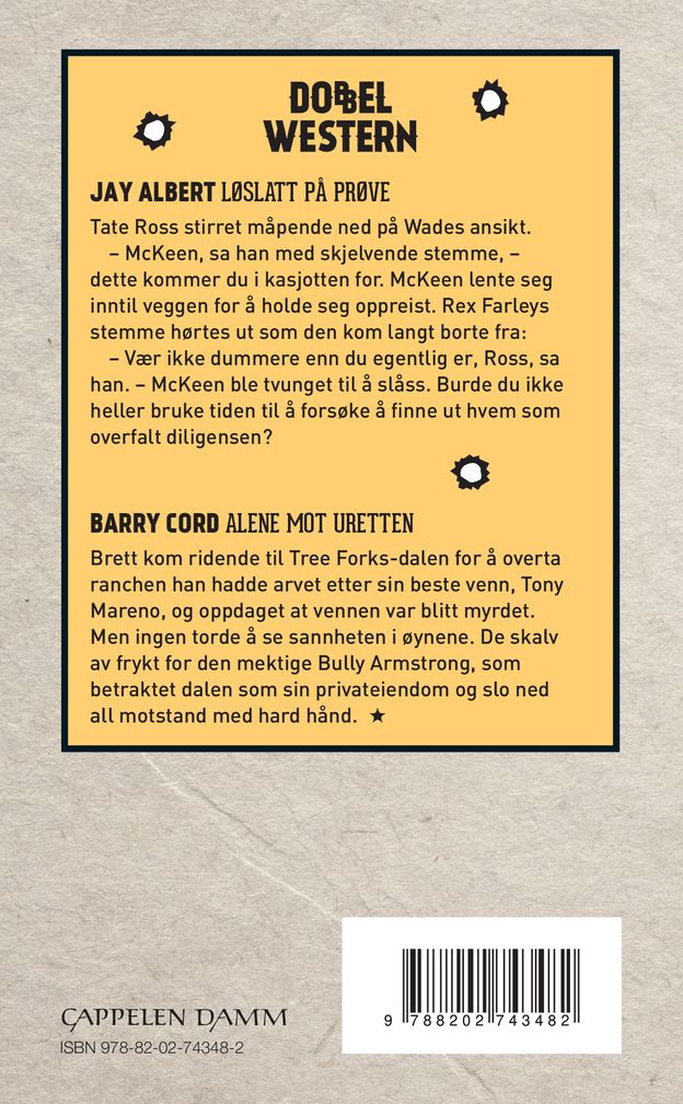 Løslatt på prøve ; Alene mot uretten