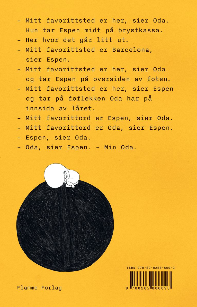 En delt på to