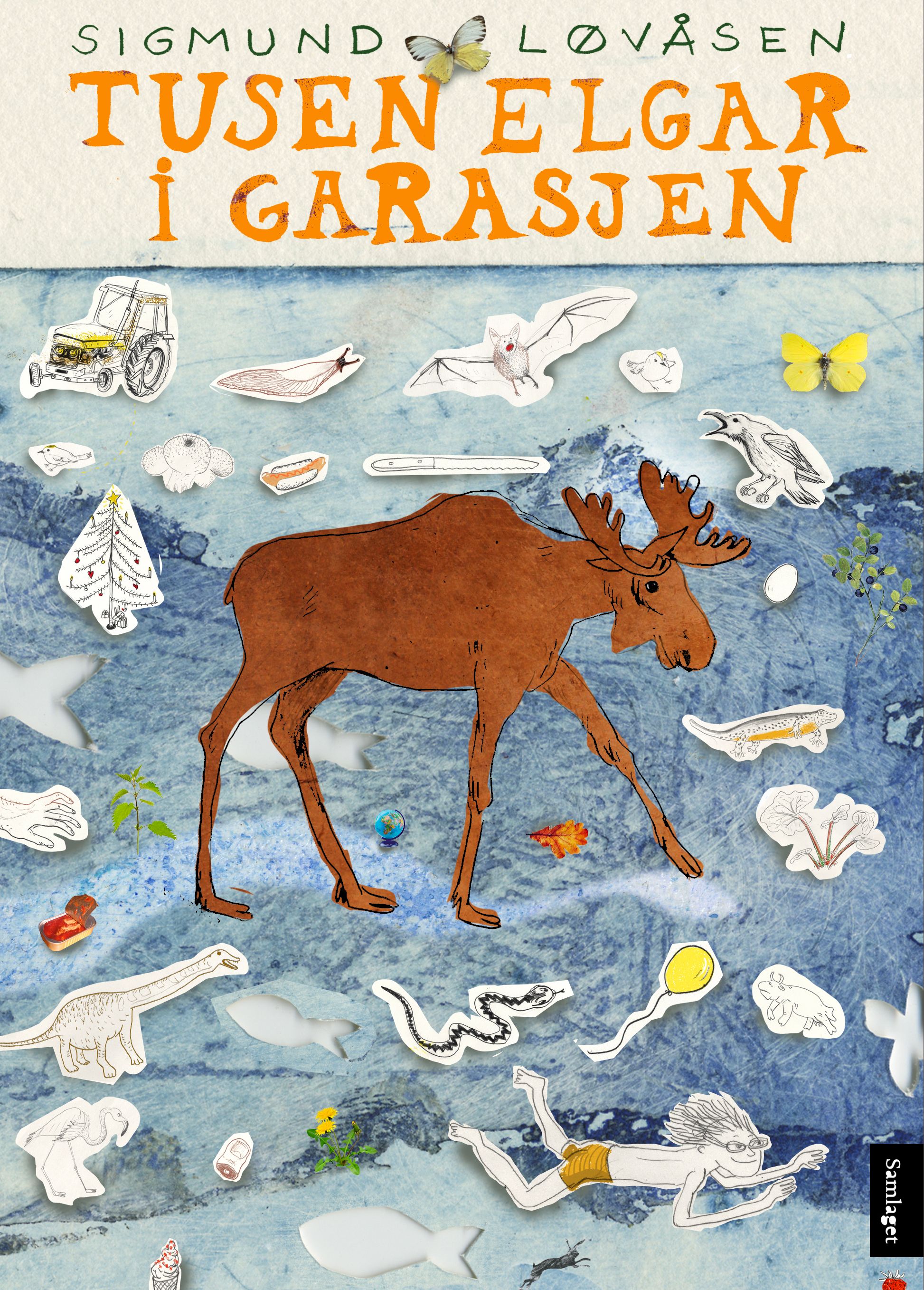 Tusen elgar i garasjen - dikt