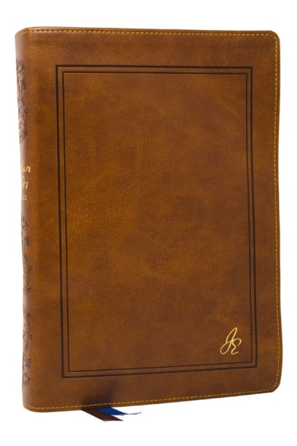 The Jonathan Edwards Study Bible: Experience Abiding Joy in Christ (NKJV, Brown Leathersoft, Red Letter, Comfort Print, Thumb Indexed)