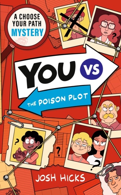 YOU VS The Poison Plot - Murder Mystery Choose Your Path Puzzle for fans of interactive adventures like Cluedle, Murdle Junior and gamers age 9-12