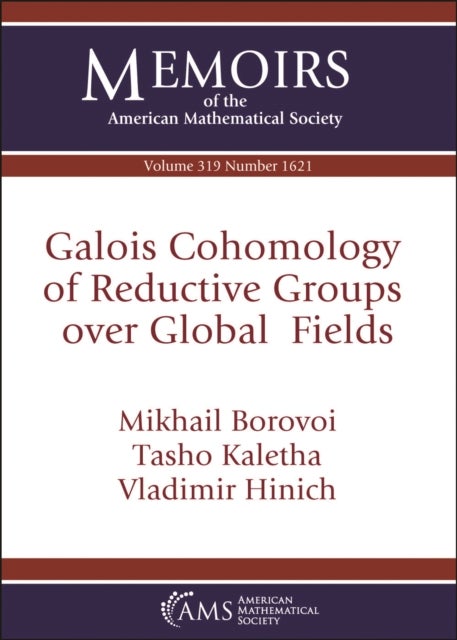 Galois Cohomology of Reductive Groups Over Global Fields
