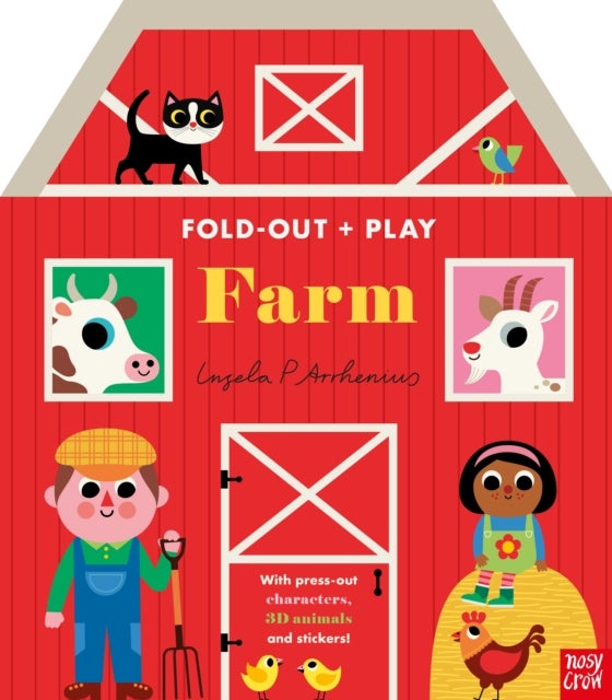 Fold-Out + Play: Farm - Build your own 3D farm with interactive play pieces and stickers