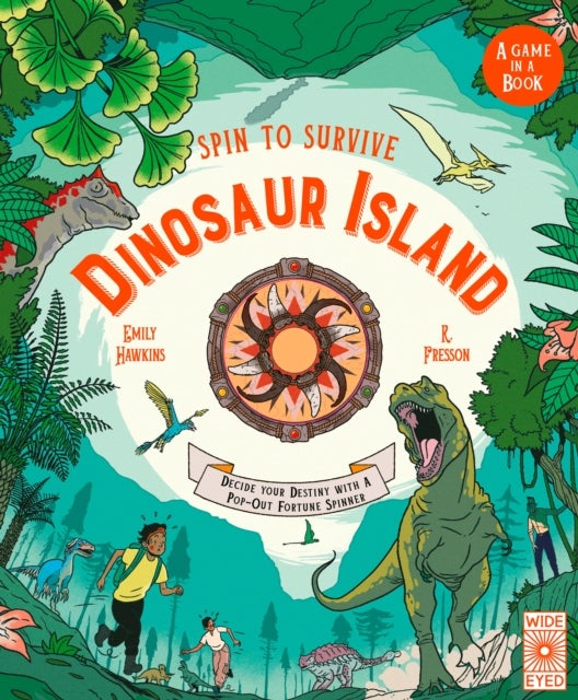Spin to Survive: Dinosaur Island - Decide Your Destiny with a Pop-Out Fortune Spinner!