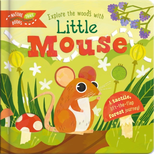 Explore the Woods with Little Mouse - A tactile, lift-the-flap forest journey!